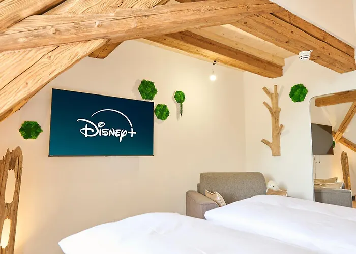 Wood World Luxury Ii Massage - Bergblick - Parken - Kueche - Light Show - Trampolin Apartman *