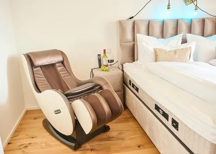 Wood World Luxury Ii Massage - Bergblick - Parken - Kueche - Light Show - Trampolin Apartman *