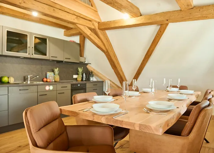 Wood World Luxury Ii Massage - Bergblick - Parken - Kueche - Light Show - Trampolin Apartman Markdorf